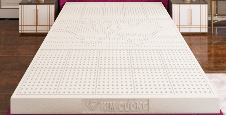 Nệm cao su thiên nhiên Kim Cương Purelux - 3'Zone
