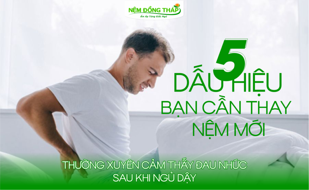 5 Dấu Hiệu Bạn Cần Thay Nệm Mới