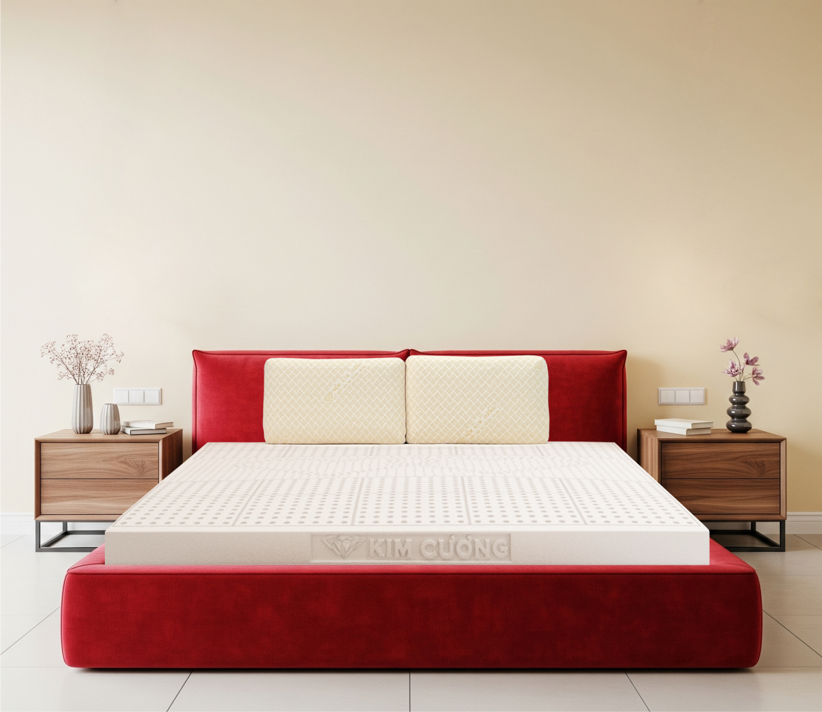 Nệm cao su thiên nhiên Kim Cương Purelux 3’Zone