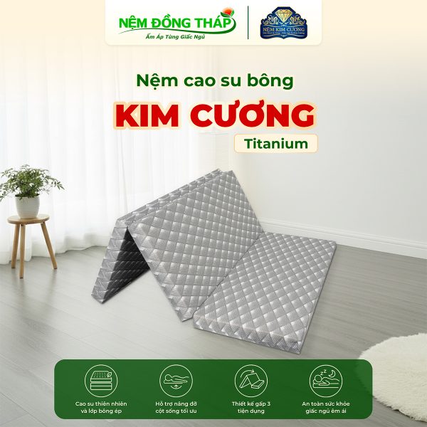 cao su bong kim cuong titan - ndt
