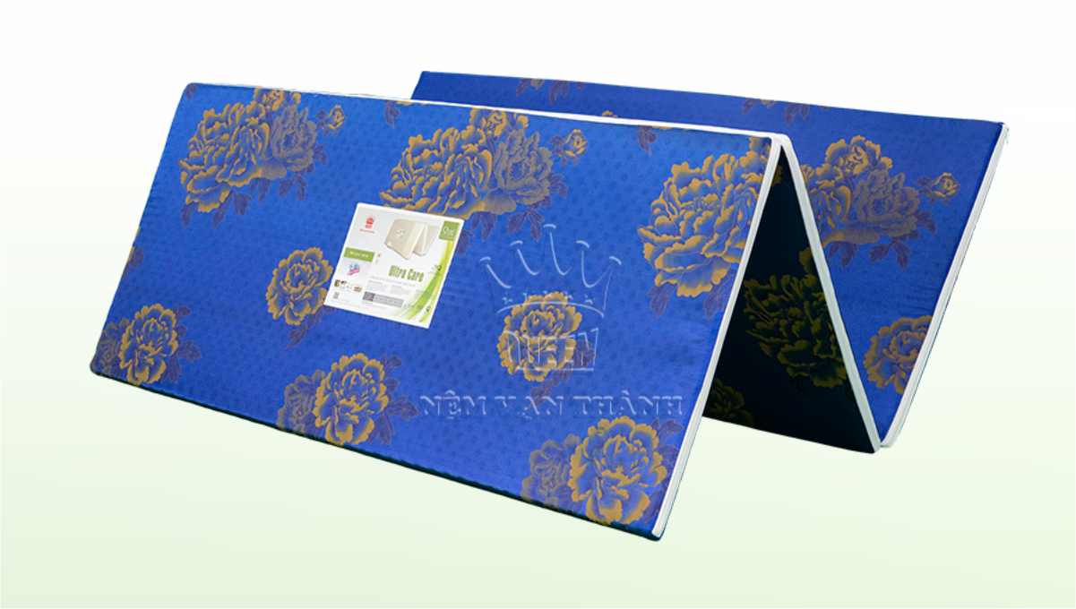 Nệm cao su gòn ép Vạn Thành Ultra Care gấp