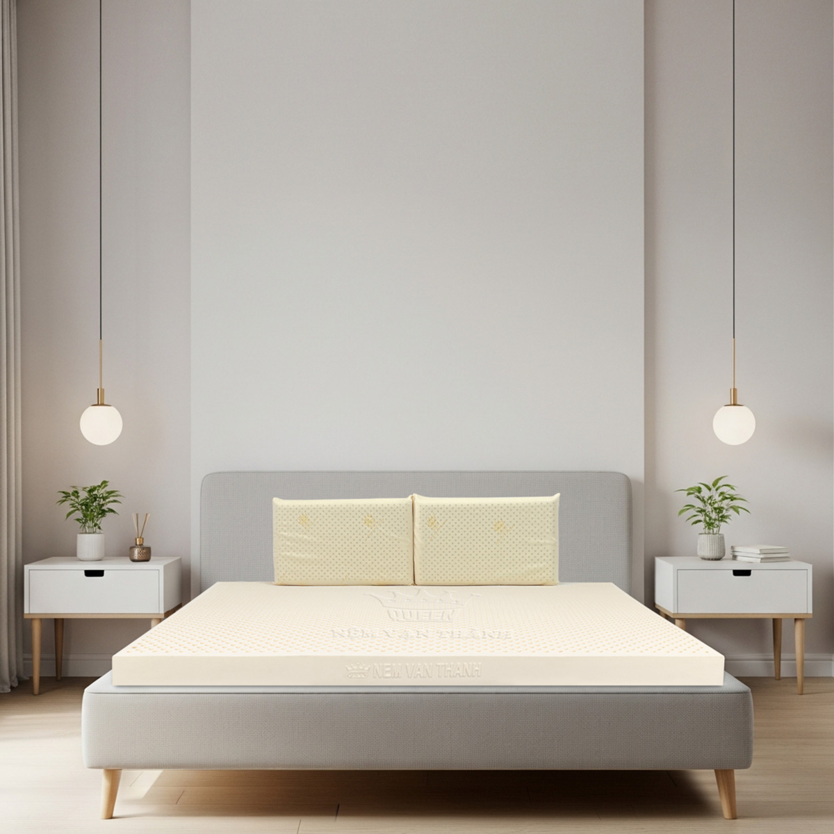 Nệm cao su thiên nhiên Vạn Thành Unique