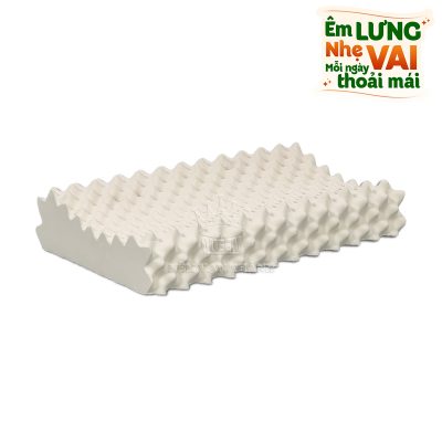 Gối cao su massage G Vạn Thành 37x60x14cm