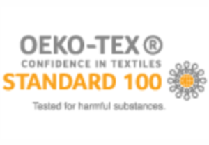 Chứng nhận đảm bảo chất liệu vải ở mức an toàn nhất, với hơn 100% tiêu chuẩn kiểm tra nghiêm ngặt