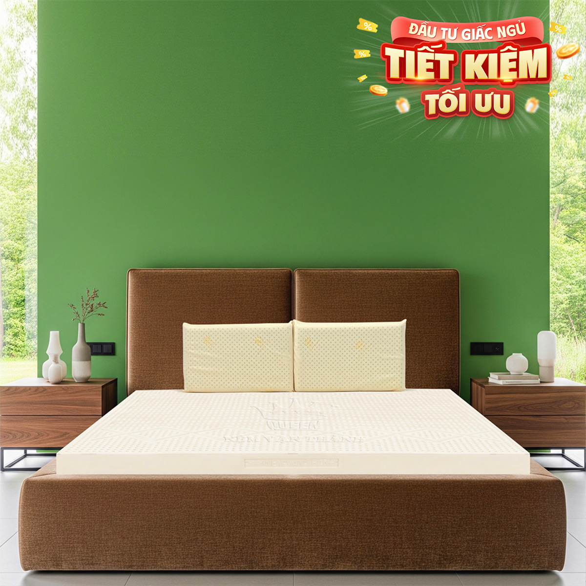 Nệm cao su thiên nhiên Vạn Thành Segovia